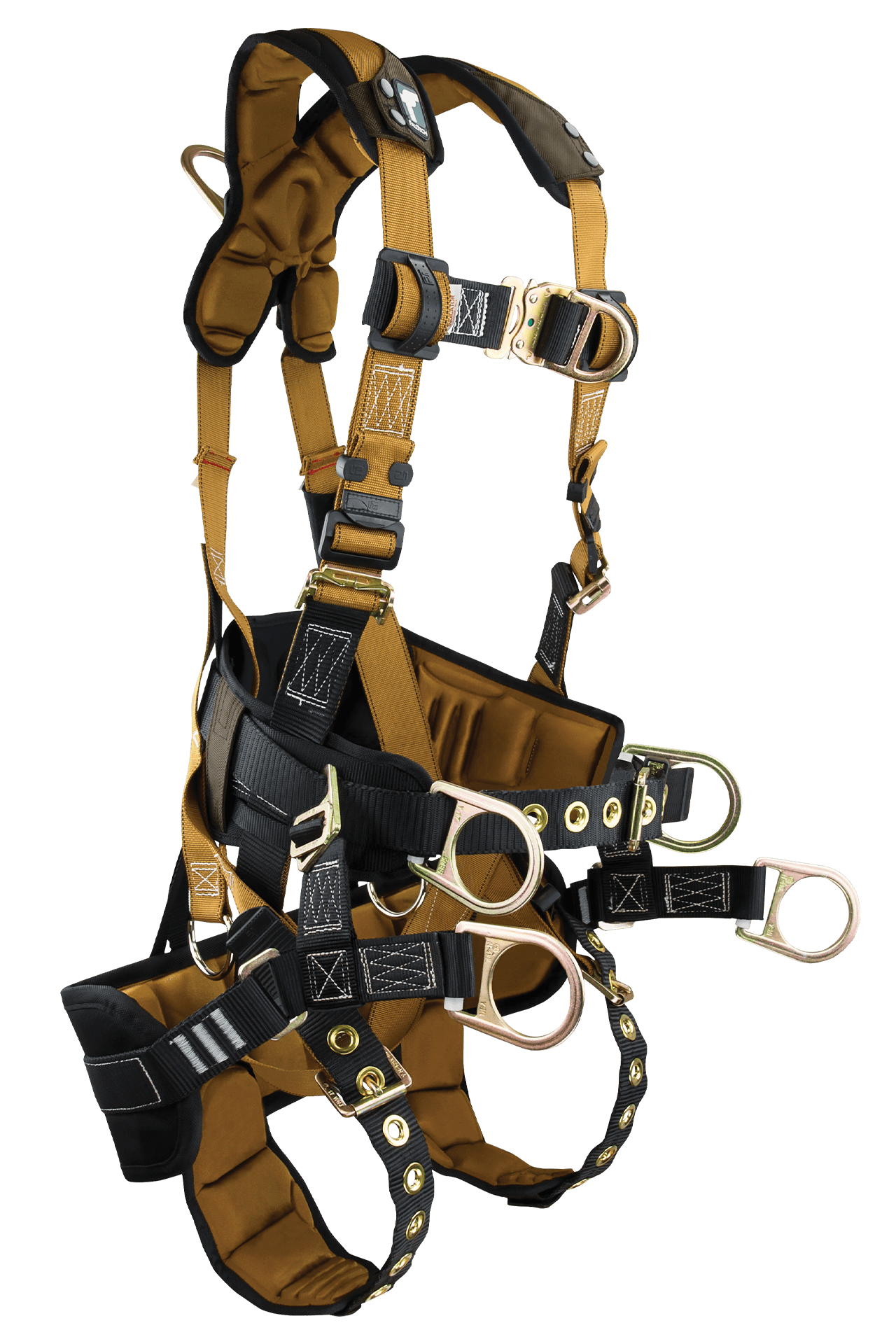 FallTech ComforTech 6D Tower Climber Harness - Medium - 7084M