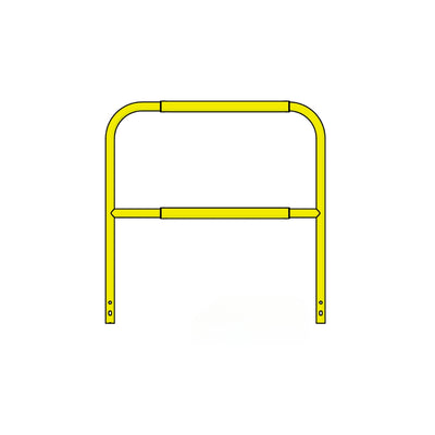 Tie Down Adjustable Telescoping Roof Guardrail, 3.5-5 ft, Yellow - 70850