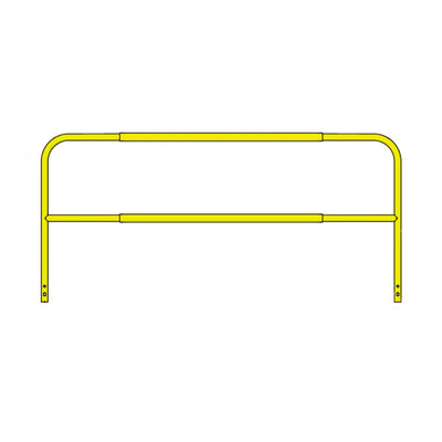 Tie Down Adjustable Telescoping Roof Guardrail, 5.5-7.5 ft, Yellow - 70851