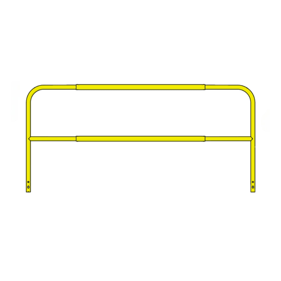 Tie Down Adjustable Telescoping Roof Guardrail, 5.5-7.5 ft, Yellow - 70851