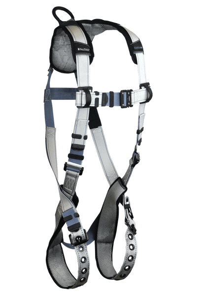FallTech FlowTech LTE 1D Standard Non-belted Harness Tongue Buckle Leg Adjustment - 7086B