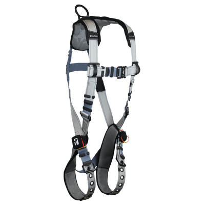 FallTech FlowTech LTE 1D Standard Non-belted Harness Tongue Buckle Leg Adjustment Suspension Trauma Relief System - Extra-Large - 7086BRXL