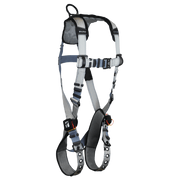 FallTech FlowTech LTE 1D Standard Non-belted Harness Tongue Buckle Leg Adjustment Suspension Trauma Relief System - Large - 7086BRL