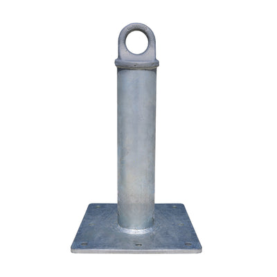 Tie Down 18 in. Forged Eye Commercial Roof Anchor, 12 in. x 12 in. Base - 70870-L12