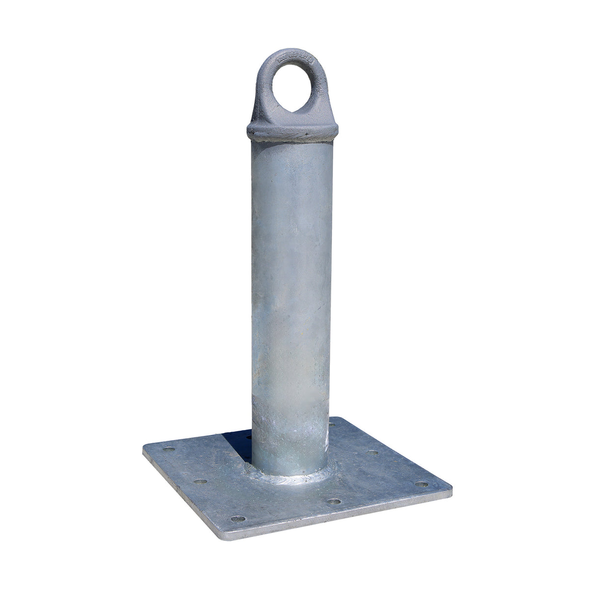 Tie Down 18 in. Forged Eye Commercial Roof Anchor, 12 in. x 12 in. Base - 70870-L12