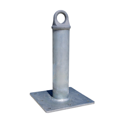 Tie Down 18 in. Forged Eye Commercial Roof Anchor, 12 in. x 12 in. Base - 70870-L12