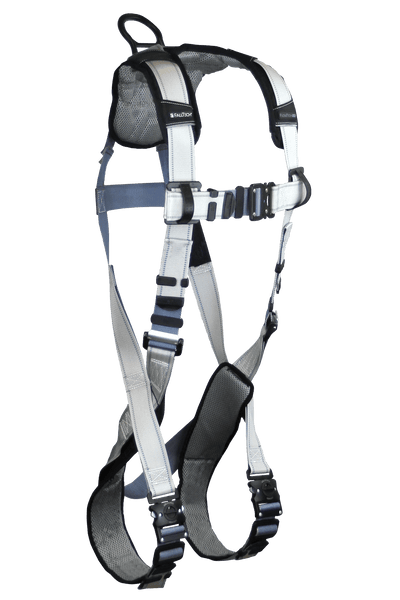 FallTech FlowTech LTE 1D Standard Non-belted Harness Triple-Lock Quick Connect Leg Buckles - 7087BQ