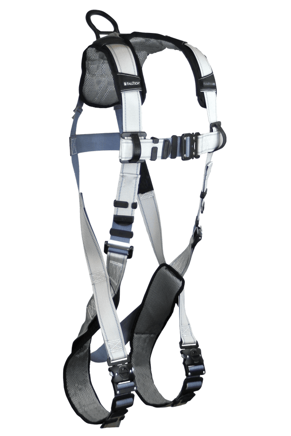 FallTech FlowTech LTE 1D Standard Non-belted Harness Triple-Lock Quick Connect Leg Buckles - 7087BQ