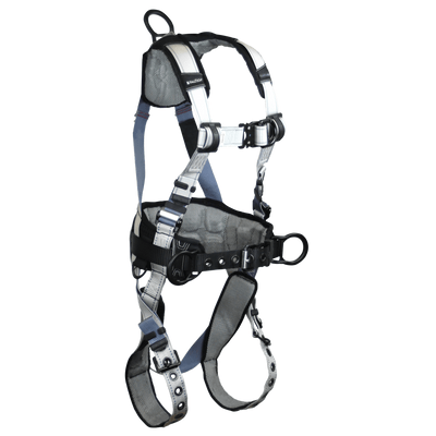 FallTech FlowTech LTE 4D Construction Climbing Harness Tongue Buckle Leg Adjustment - Small - 7088BFDS