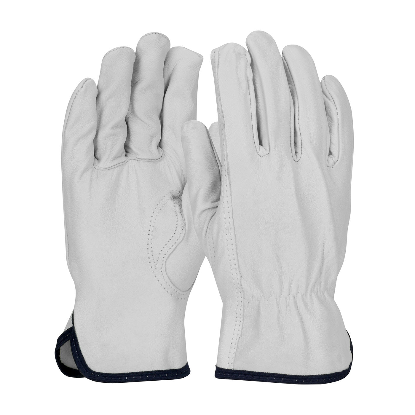 PIP Regular Grade Top Grain Goatskin Leather Drivers Glove - Keystone Thumb - Natural - 1/DZ - 71-3601