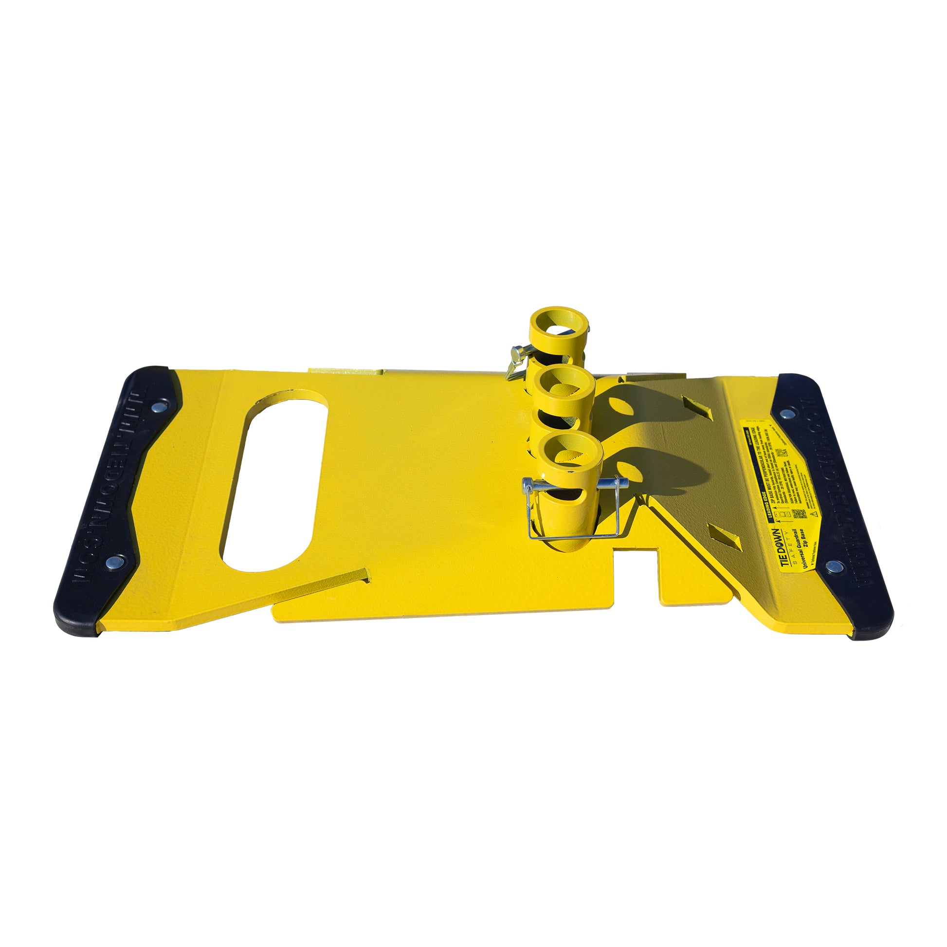 Tie Down Socket Guardrail Base Assembly, Yellow - 71094