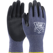 Barracuda Seamless Knit Polykor Blended Glove w/Nitrile Coated Foam Grip on Palm & Fingers - Blue - 1/DZ - 715HNFR