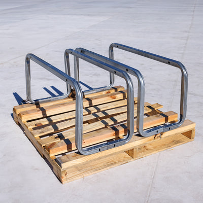 Tie Down Yellow Stack Pallet Kit - 11 5 ft. Guardrails & 12 UCC Bases - 71792