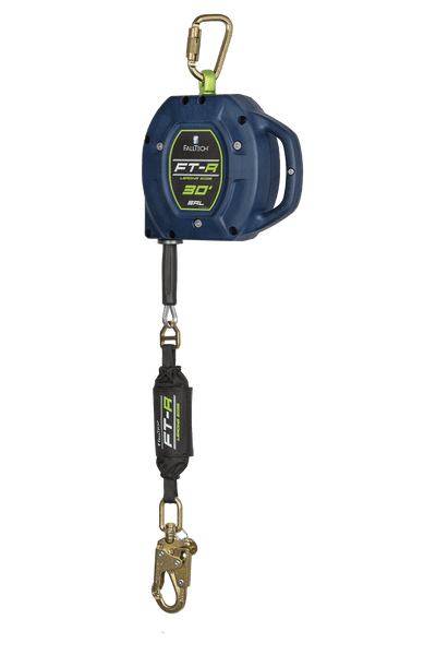 FallTech FT-R 30' Class 2 Leading Edge SRL with Galvanized Steel Cable - 721530LEC