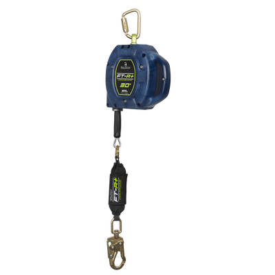 FallTech FT-R 30' Class 2 Leading Edge SRL with Galvanized Steel Cable & Replaceable Cable - 721730LER