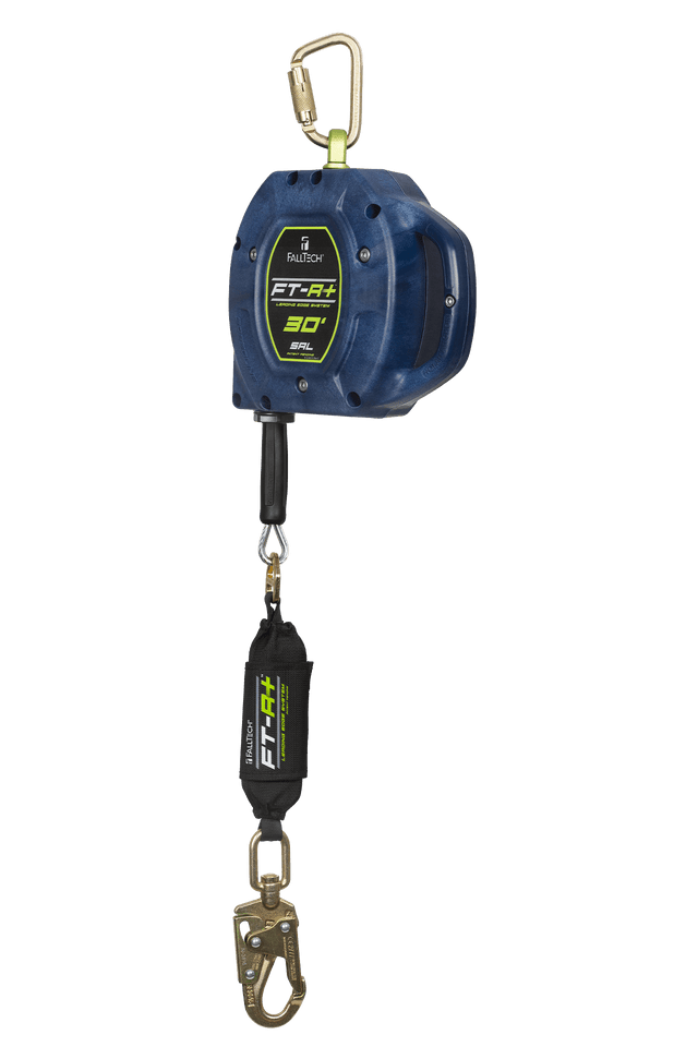 FallTech FT-R 30' Class 2 Leading Edge SRL with Galvanized Steel Cable & Replaceable Cable - 721730LER