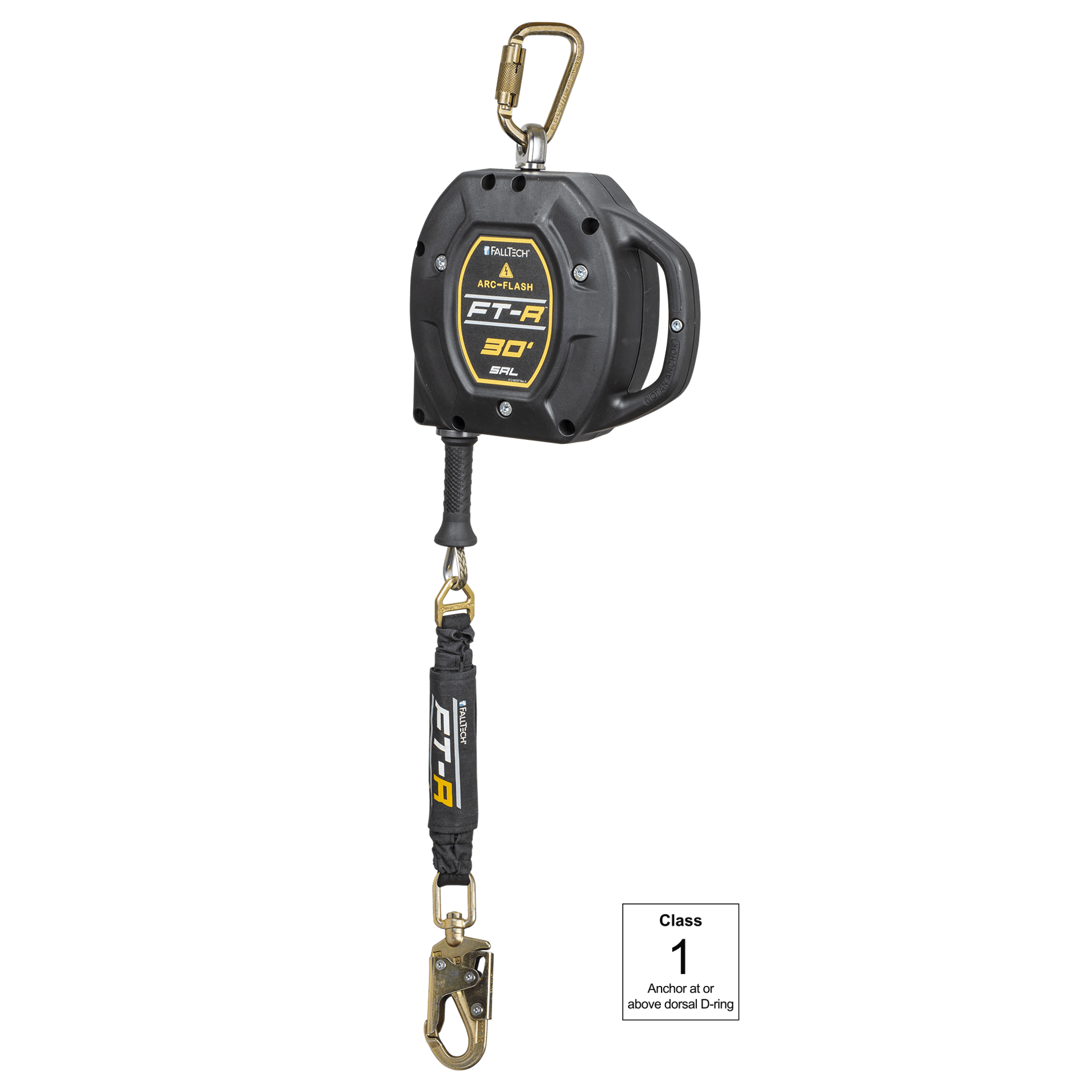 FallTech FT-R Arc-Flash Class 1 SRL - 30' Technora Rope - 721530T