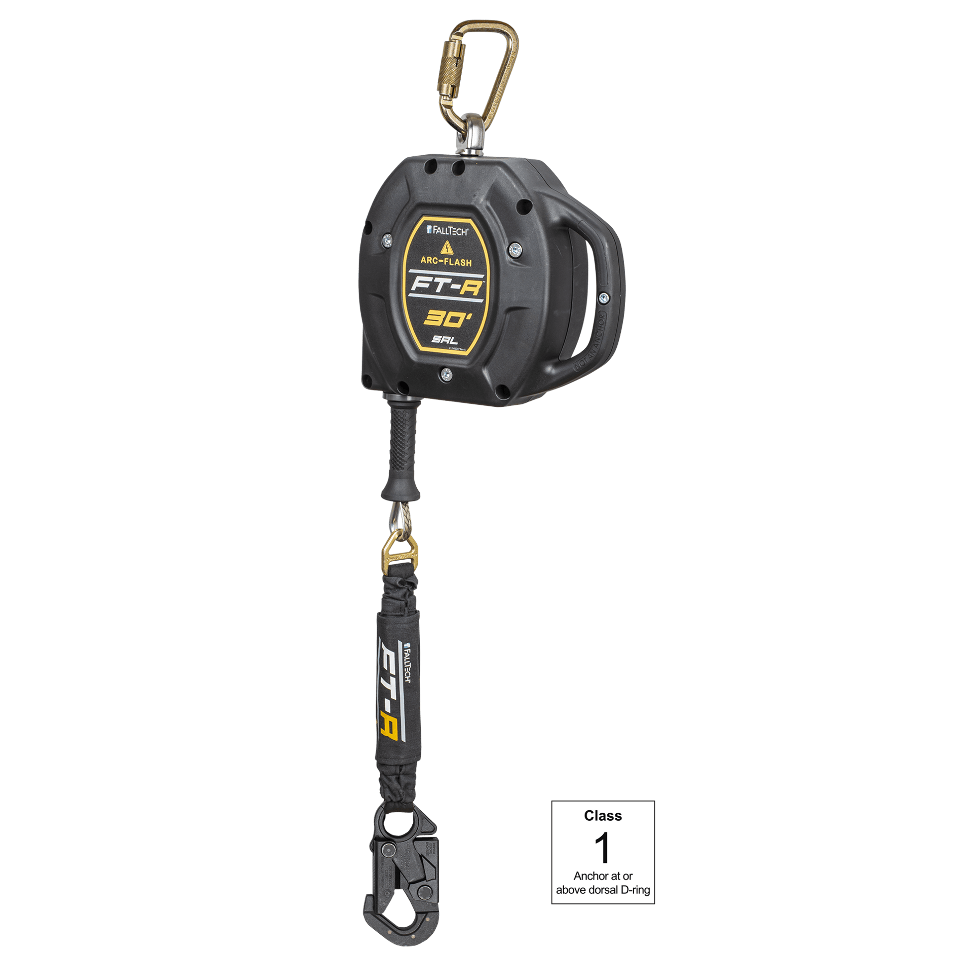 Falltech Srl R FallTech FT-R Arc-Flash Class 1 SRL - 30' Technora Rope - Dielectric S ...