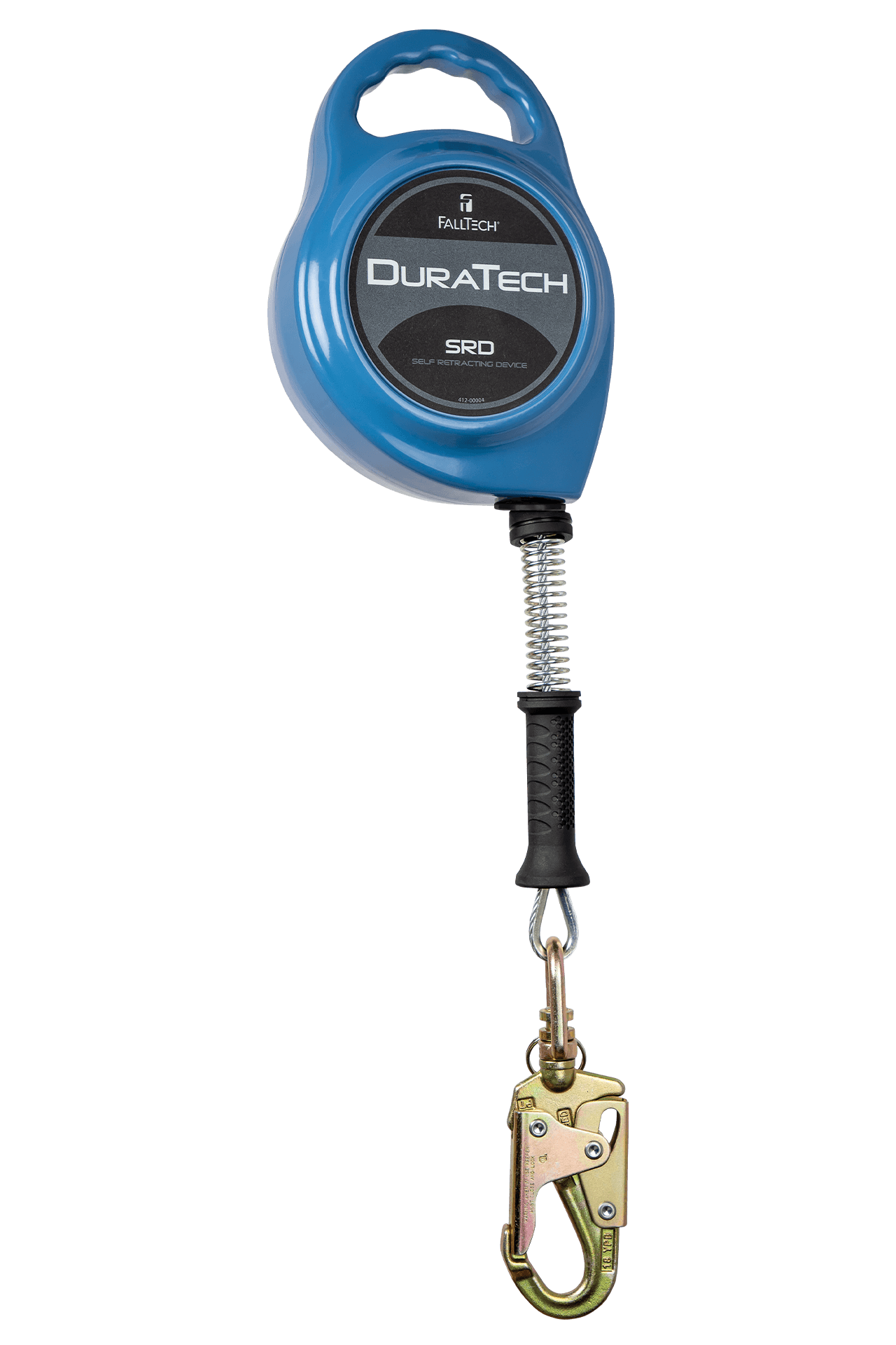 FallTech DuraTech SRL with 20' Stainless Steel Cable and Side-payout Aluminum Housing - 7227CS