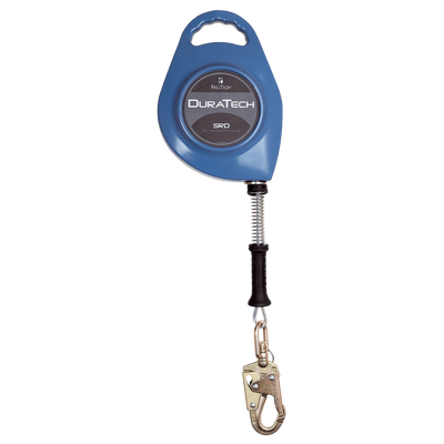 FallTech DuraTech SRL with 30' Galvanized Cable and Side-payout Aluminum Housing - 7232C