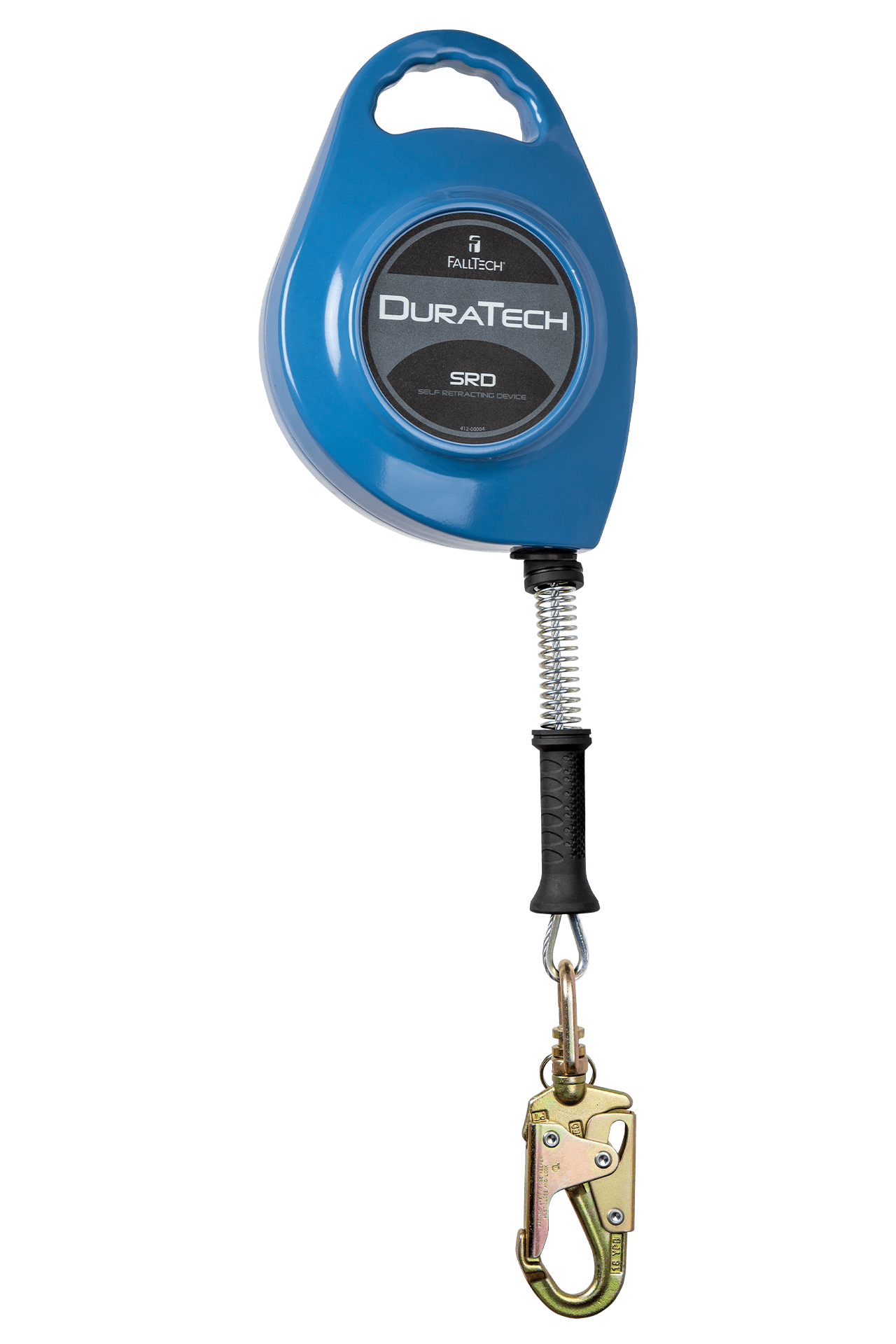 FallTech DuraTech SRL with 30' Stainless Steel Cable and Side-payout Aluminum Housing - 7232CS