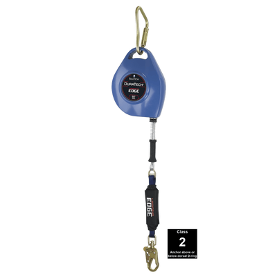 FallTech DuraTech Leading Edge SRL with 60' Galvanized Steel Cable and Aluminum Housing - 7265CLE