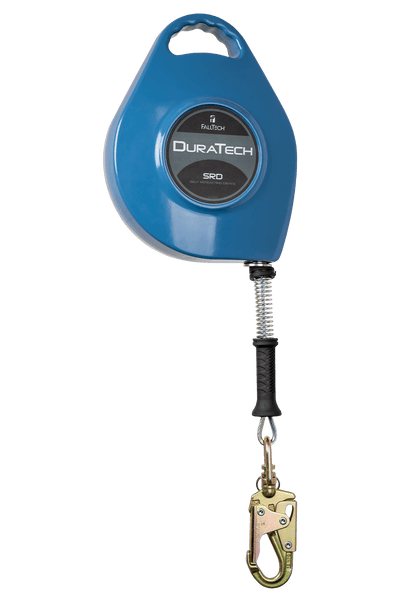 FallTech DuraTech SRL with 50' Galvanized Cable and Side-payout Aluminum Housing - 7268C