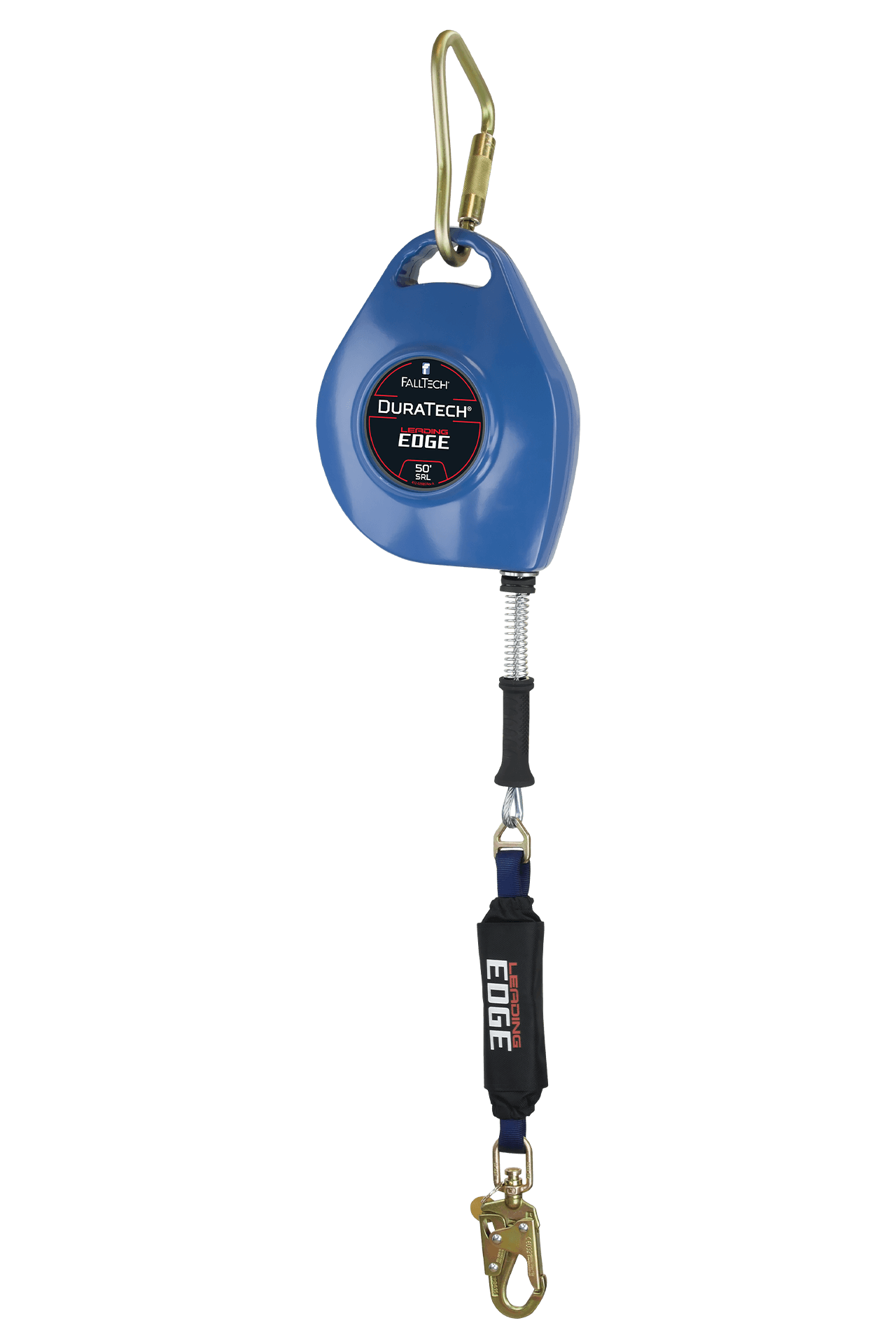 FallTech DuraTech Leading Edge SRL with 50' Galvanized Steel Cable and Aluminum Housing - 7268CLE