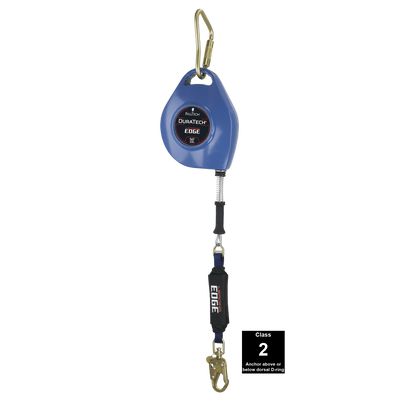 FallTech DuraTech Leading Edge SRL with 50' Galvanized Steel Cable and Aluminum Housing - 7268CLE