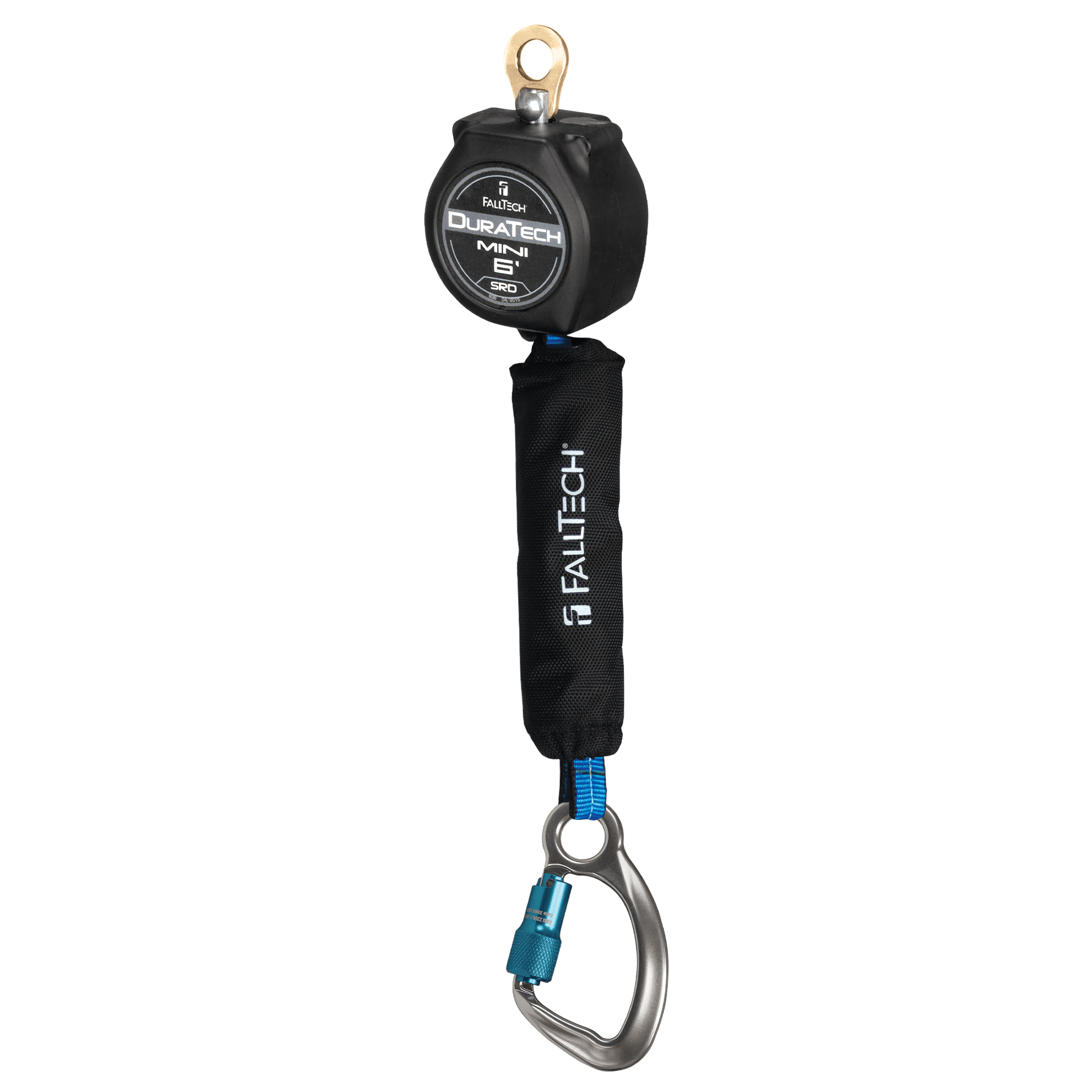 FallTech 6' Mini Personal SRL with Aluminum Carabiner - 72706SA6