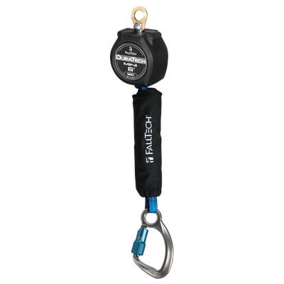 FallTech 6' Mini Personal SRL with Aluminum Carabiner - 72706SA6