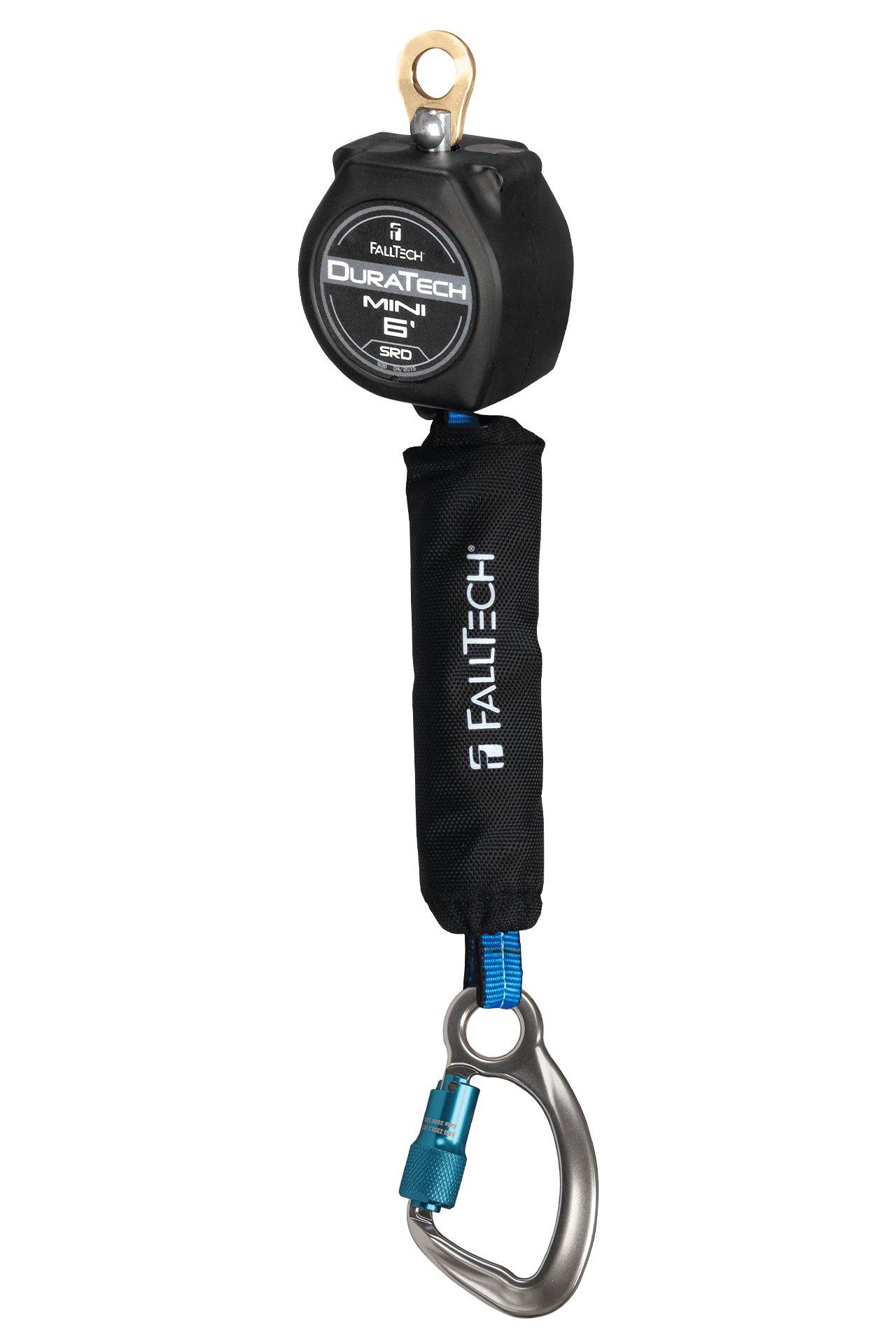 FallTech 6' Mini Personal SRL with Aluminum Carabiner - 72706SA6