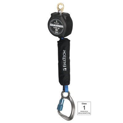 FallTech 6' Mini Personal SRL with Aluminum Carabiner - 72706SA6