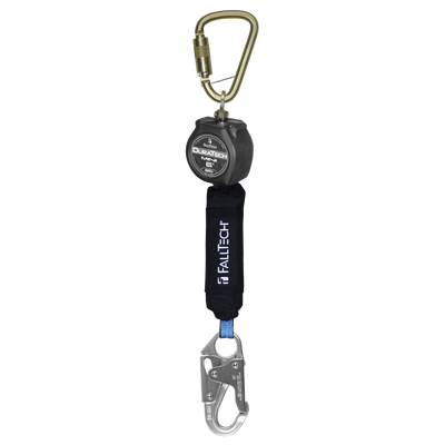 FallTech 6' Mini Personal SRL with Steel Snap Hook Includes Steel Dorsal Connecting Carabiner - 72706SB1