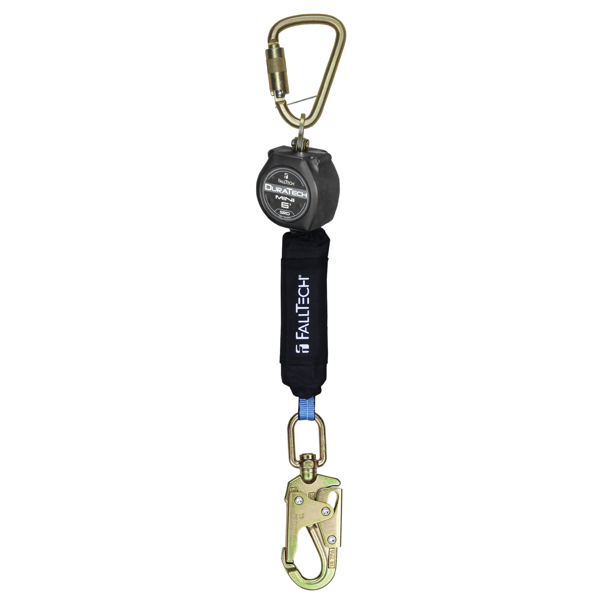 FallTech 6' Mini Personal SRL with Steel Swivel Snap Hook - 72706SB2