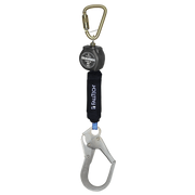 FallTech 6' Mini Personal SRL with Steel Rebar Hook Includes Steel Dorsal Connecting Carabiner - 72706SB3