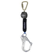 FallTech 6' Mini Personal SRL with Aluminum Rebar Hook Includes Steel Dorsal Connecting Carabiner - 72706SB5