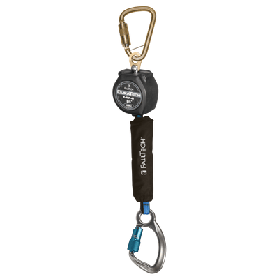 FallTech 6' Mini Personal SRL with Aluminum Carabiner Includes Steel Dorsal Connecting Carabiner - 72706SB6