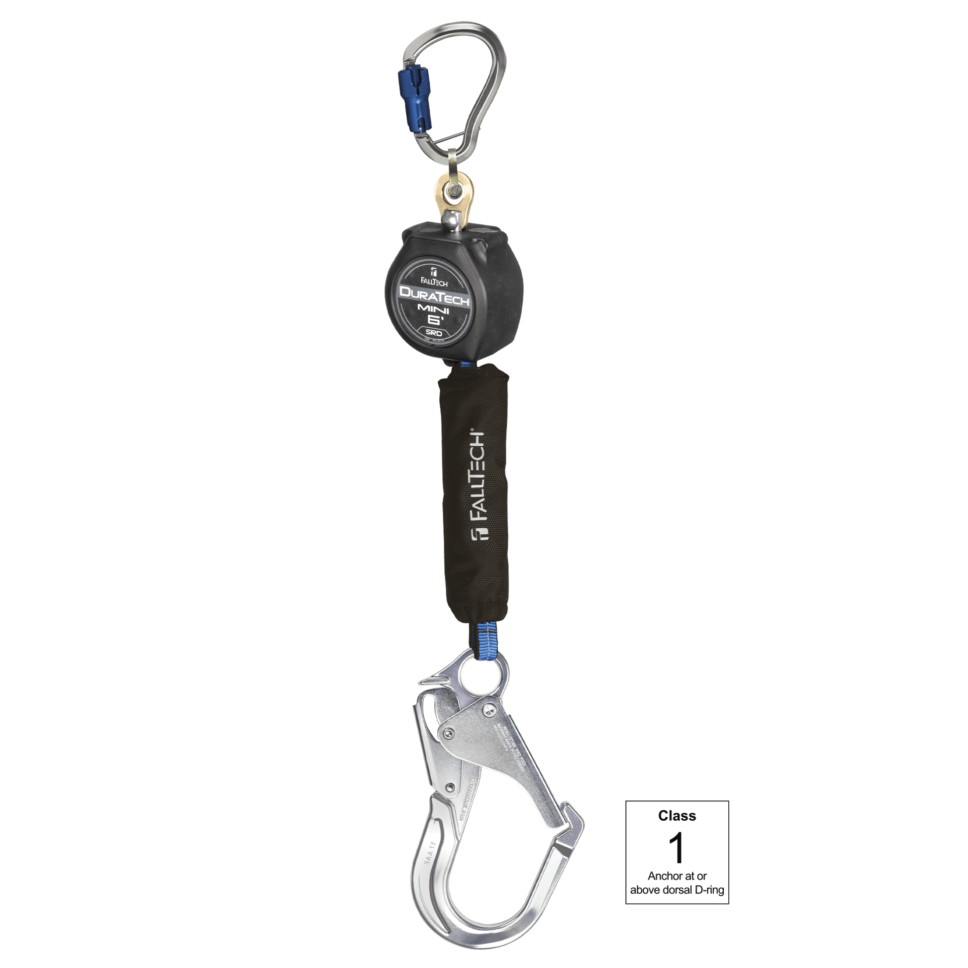 Falltech Sala FallTech 6' Mini Personal SRL with Aluminum Rebar Hook Includes Alumin ...