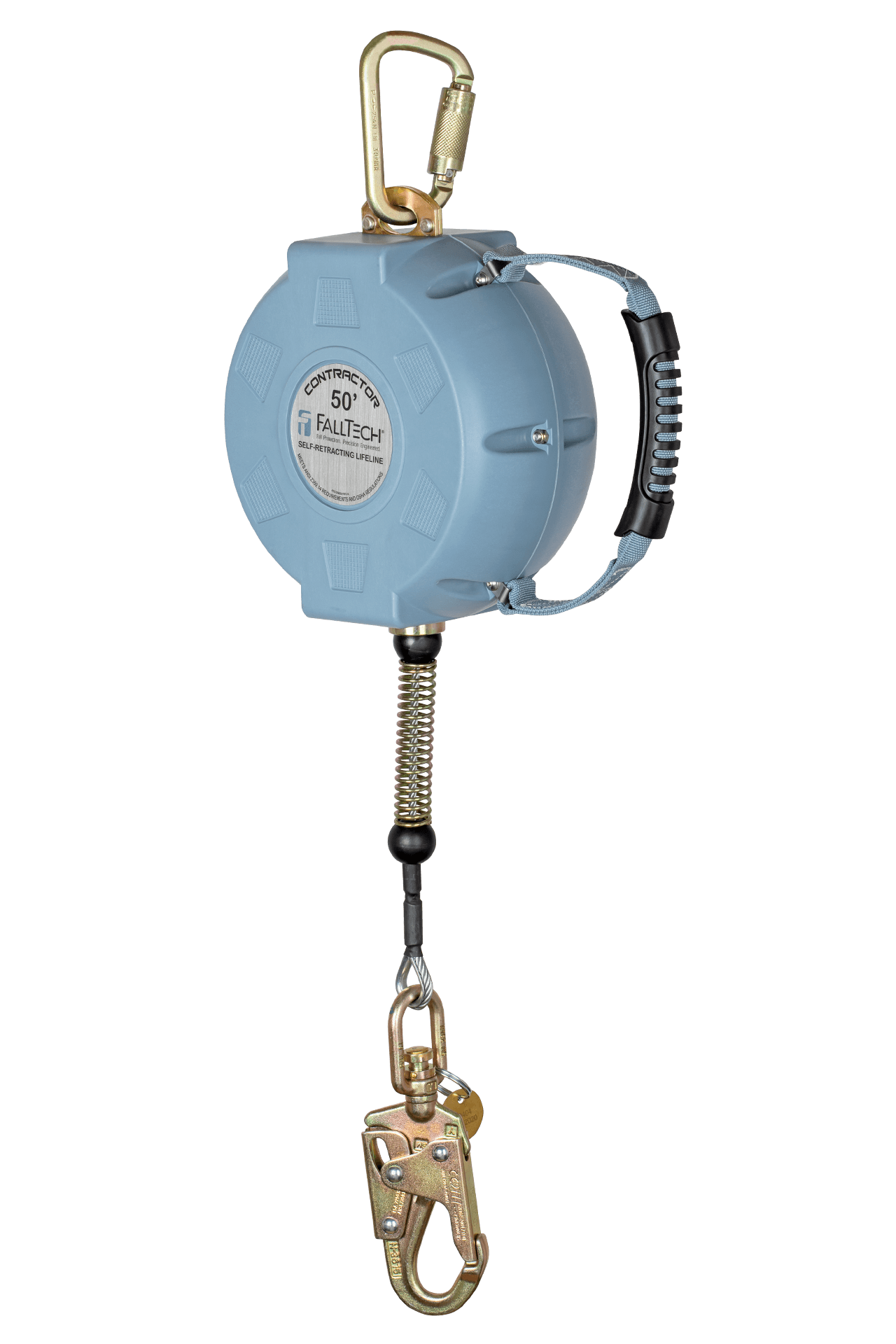 FallTech Class 1 SRL with 50' Galvanized Cable and Anchorage Carabiner - 727650C