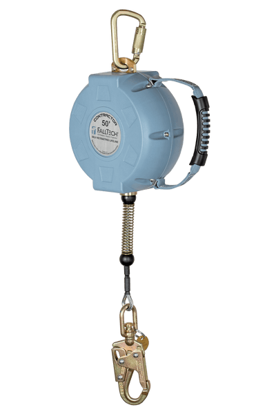 FallTech Class 1 SRL with 50' Galvanized Cable and Anchorage Carabiner - 727650C