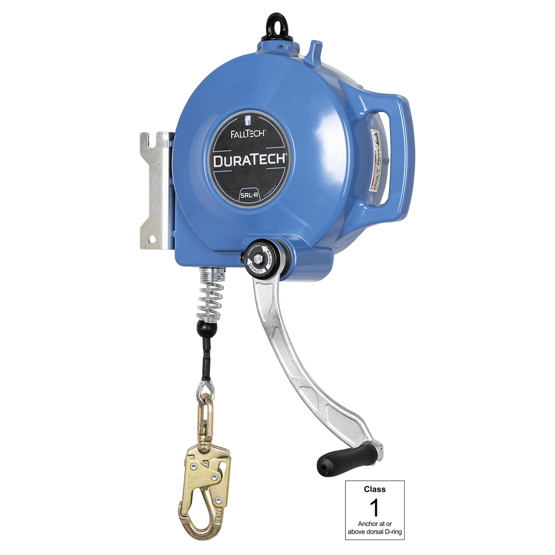 FallTech 85' DuraTech 3-way SRL-R with Galvanized Steel Cable for Tripods and Davits - 7277