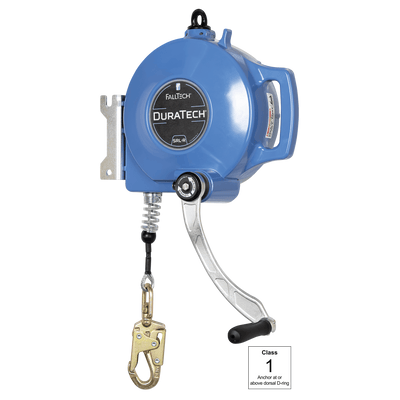 FallTech 85' DuraTech 3-way SRL-R with Galvanized Steel Cable for Tripods and Davits - 7277