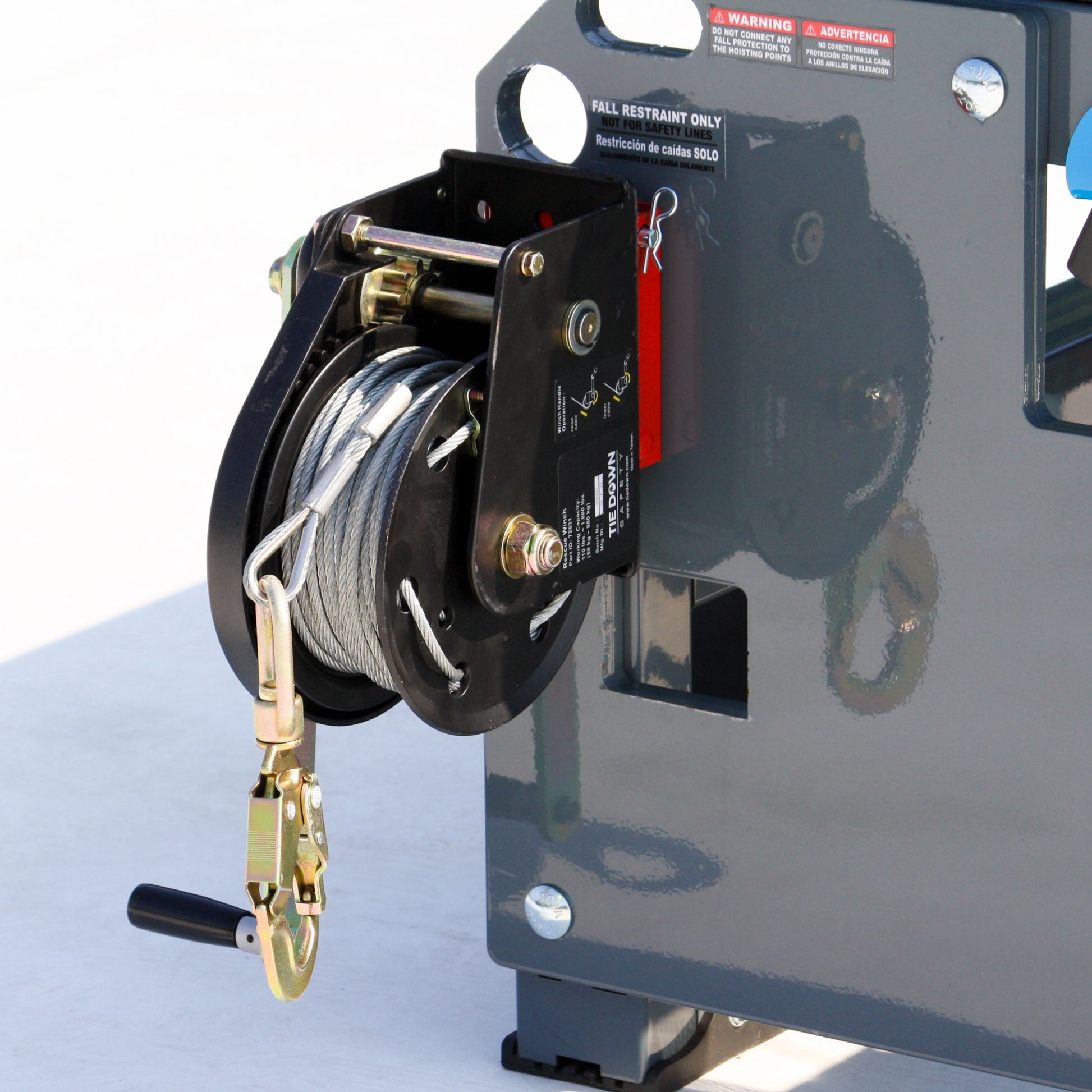 Tie Down PX3 Rescue Winch System with 100 ft. Galvanized Lifeline - 72819