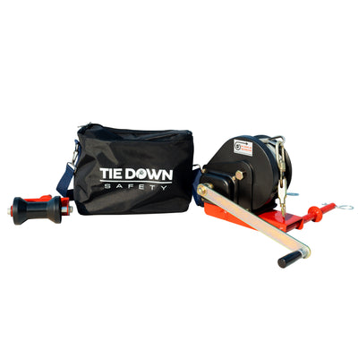 Tie Down PX5 Rescue Winch Assembly with 100 ft. Galvanized Lifeline - 72831
