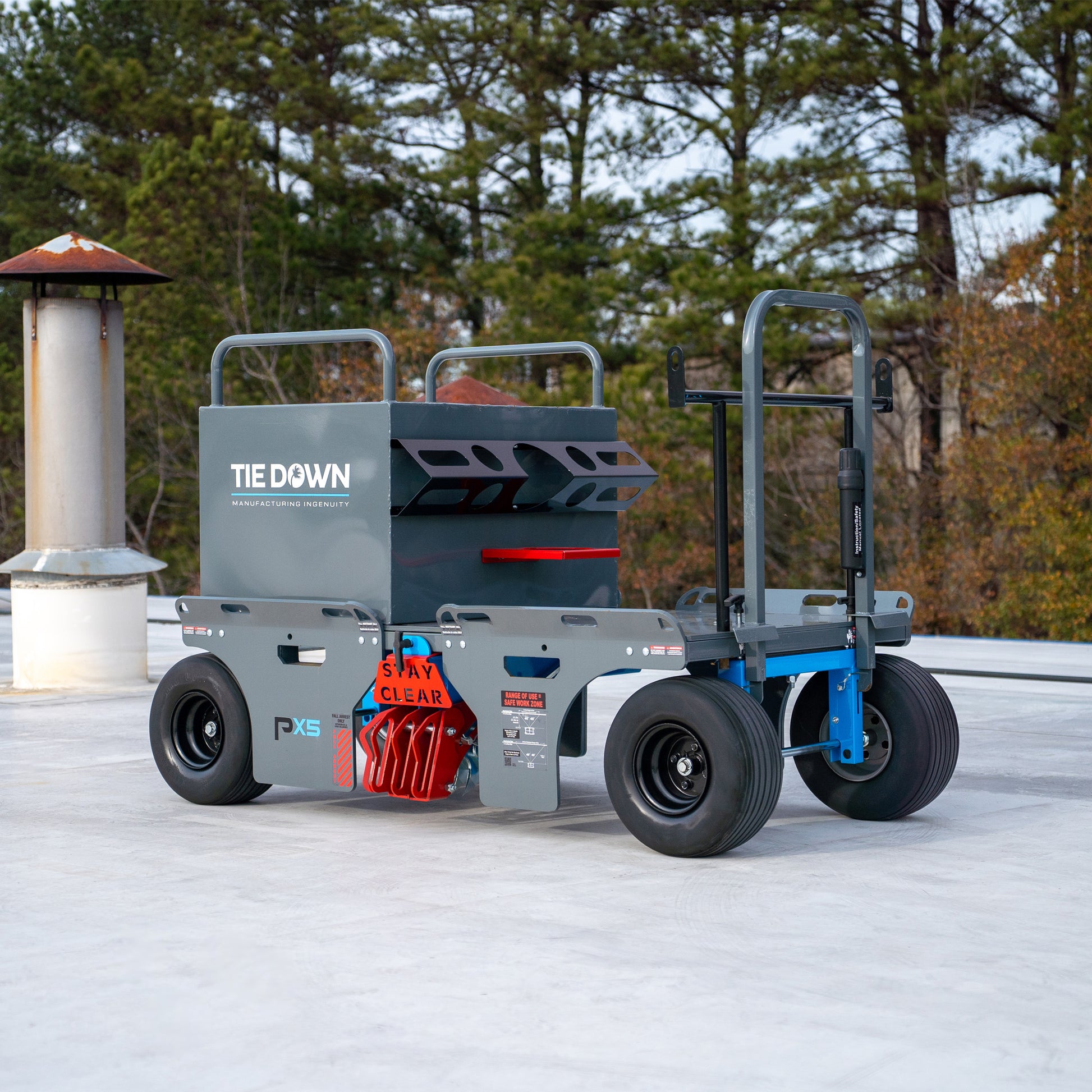 Tie Down PX5 Sentinel Penetrating Mobile Fall Protection System, 7 Workers - 72833
