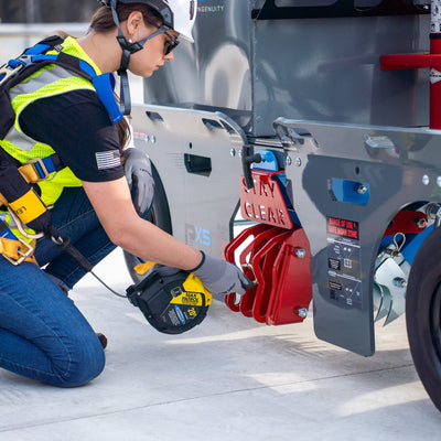 Tie Down PX5 Sentinel Penetrating Mobile Fall Protection System, 7 Workers - 72833