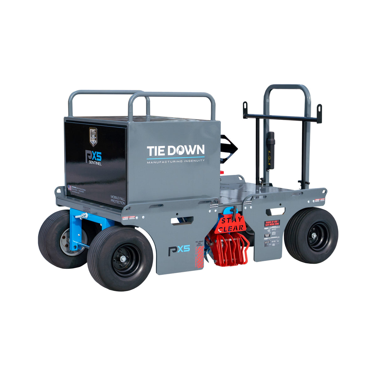 Tie Down PX5 Sentinel Penetrating Mobile Fall Protection System, 7 Workers - 72833