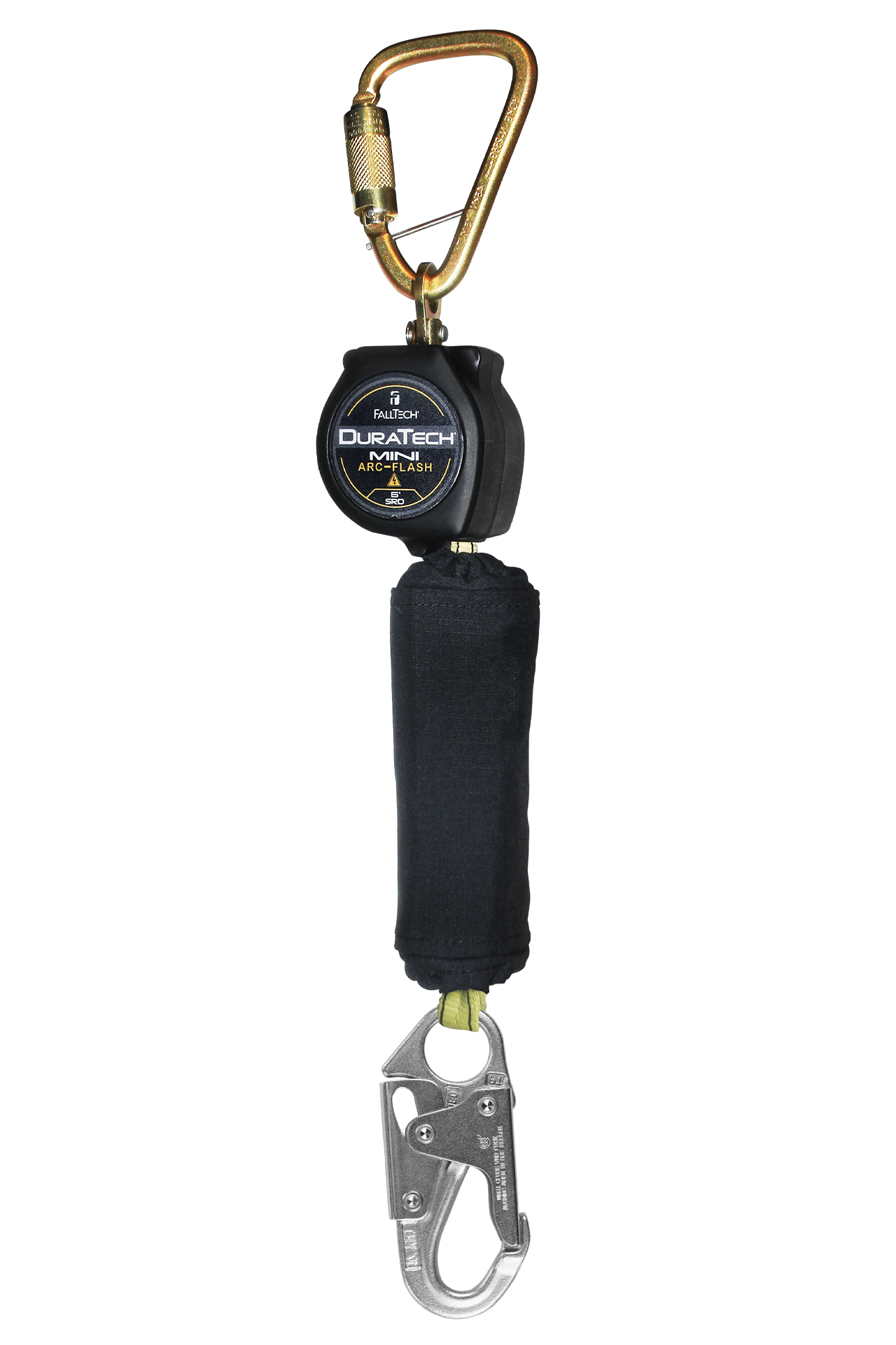 FallTech 6' Arc Flash Mini Personal SRL with Steel Snap Hook Includes Steel Dorsal Connecting Carabiner - 72906SC1