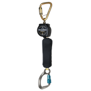 FallTech 6' Arc Flash Mini Personal SRL with Aluminum Carabiner Includes Steel Dorsal Connecting Carabiner - 72906SC6